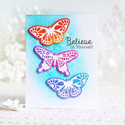 Нож для вырубки от Spellbinders - Wandering Butterflies