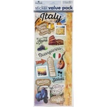 Наклейки от Paper House-Italy Cardstock Stickers, Италия, 2 листа 12X33 см