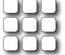 Нож для вырубки от Poppystamps - Clever Keypad
