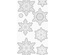 Лезвие нож My Favorite Things - Serene Snowflakes Die-namics - Снежинки