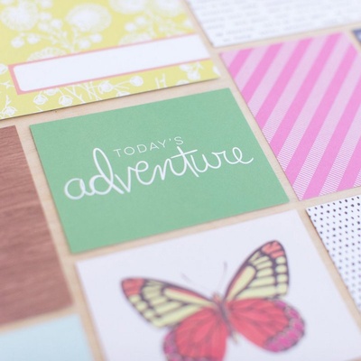 Набор карточек Project Life by Becky Higgins - Core Kit - CK Snapshots, 616 штук