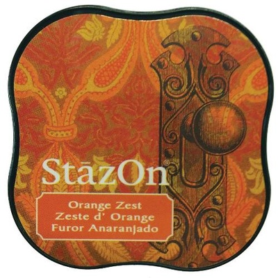 Чернила Tsukineko StazOn Midi Ink Pad - Orange Zest
