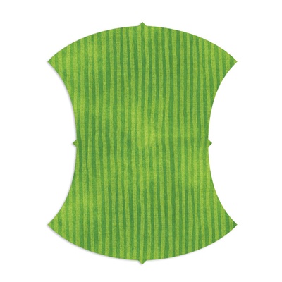 Под ЗАКАЗ - Нож для пэчворка Ніж Sizzix Bigz L Die - Apple Core, 5 3/4" H Finished