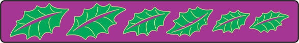 Ножи от Cheery Lynn Designs - Holly Leaves