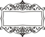 Акриловый штамп Frame Рамка, размер 6,1 * 5,1 см