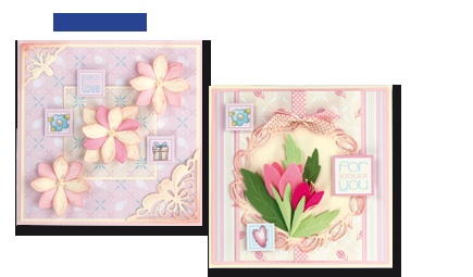 Лезвия от LeCreaDesign - Multi Die Flower 001, 8 элементов