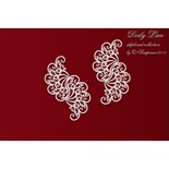 Чипборд Scrapiniec - Doily Lace - Кружевные бордюры 01