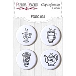Набор скрапфишек Фабрика Декору из 4 шт. FDSC 031