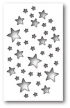 Нож от Memory Box - Shimmer Star Collage - Мерцание звезд