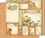 ЦЕНА СНИЖЕНА! Лист бумаги Graphic 45 - Time to Flourish - November Cut Apart, размер 30х30 см, двусторонняя