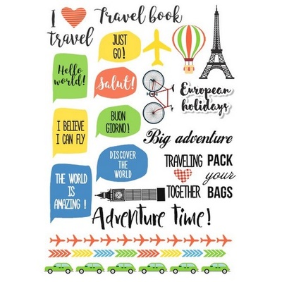 Оверлей - Фабрика Декора - European holidays, размер 20 х 30см
