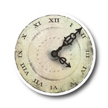 Лезвие от Memory Box - Vintage Clock - циферблат + стрелочки