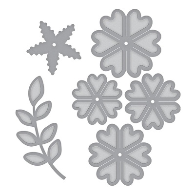 Нож для вырубки от Spellbinders - Cinch and Go Flowers III