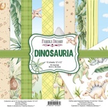 Набор скрапбумаги Dinosauria 30,5x30,5 см 10 листов, ТМ Фабрика Декора