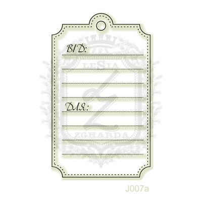 Акриловый штамп Lesia Zgharda J007a Журналинг