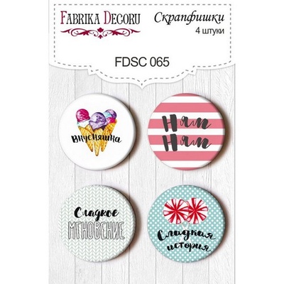 Набор скрапфишек Фабрика Декору из 4 шт FDSC065