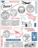 Натирки October Afternoon - Boarding Pass, 25 шт.
