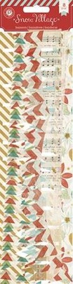 Бордюры от Pink Paislee - Snow Village Vellum Borders