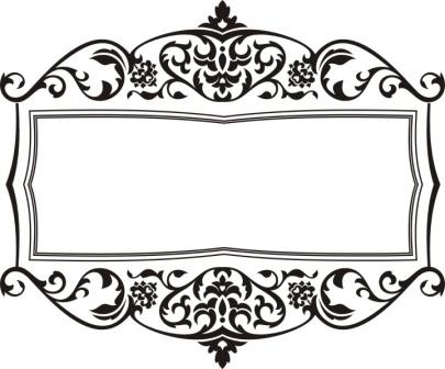 Акриловый штамп Frame Рамка, размер 6,1 * 5,1 см