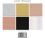 Набор кардстока DCWV Glitzy Metallics W/Glitter, 15х15 см, 24 листа, с глиттером