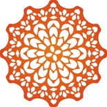 Лезвие Canadian Kaleidoscope Doily от Cheery Lynn Designs