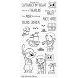 Акриловый штамп My Favorite Things - BB Party Like a Pirate, 18 шт.
