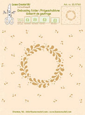 Папка для тиснения от LeCreaDesign - Embossing folder frame