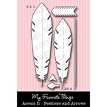 Левие My Favorite Things - Die-namics Accent It - Feathers and Arrows (MFT312) - Перья и стрелы