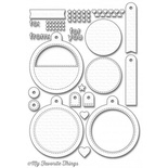 Лезвие My Favorite Things - Die-namics Tag Builder Blueprints 6, 20 шт.