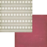 Лист двусторонней скрапбумаги Fancy Pants - Timbergrove Crystals Paper, 30х30 см