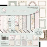 Набор двусторонней бумаги 30х30см от Scrapmir La Creme 10шт.