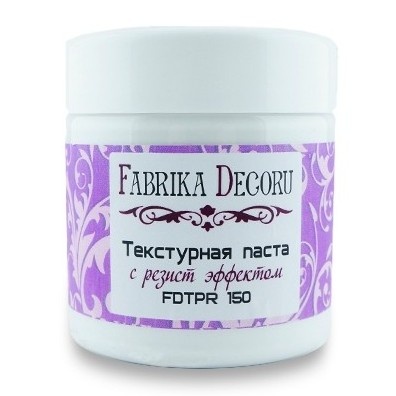 Текстурная паста с резист эффектом Фабрика Декора, 150 мл