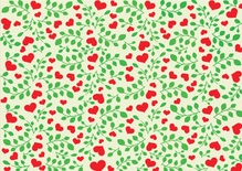 Доска для тиснения Hearts and rose leaves от Cheery Lynn Designs