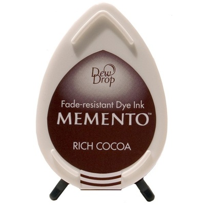 Чернила для штампинга Tsukineko - Memento Dew Drops Rich Cocoa