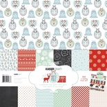 Набор скрапбумаги от Kaisercraft - North Pole Collection - Christmas, 30,5 х 30,5.
