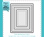 Ножи для вырубки от Lil' Inker Designs - Stitched Mats: Dual Stitched Rectangles 