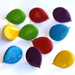 Набор брадсов Eyelet Outlet - Balloon Brads, 12 штук