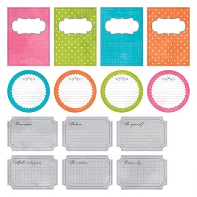 Высечки от 7 Dots Studio Elise Rebel, 12х12
