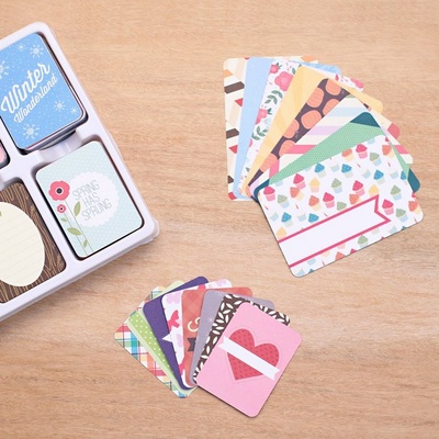 Набор карточек Project Life by Becky Higgins - Core Kit - All Seasons, 616 штук