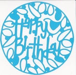 Маска - Фабрика Декора - Happy Birthday, 15смХ15см