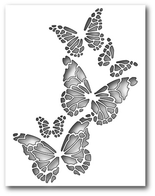 Нож для вырубки от Memory Box - DIES - Reverse Butterfly Collage