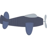 Лезвие Lifestyle Crafts - QuicKutz - Аirplane