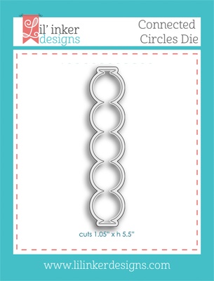 Нож для вырубки от Lil' Inker Designs - Connected Circles Die