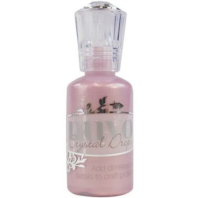 Жидкие жемчужные капли Tonic Studios - Nuvo Crystal Drops - Raspberry Pink