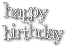 Нож для вырубки от Poppystamps - Jumbled Birthday  