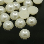 Полужемчужинки Ivory, 5x2.2мм, цвет слоновая кость, 50 шт.
