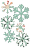 Ножи от Memory Box — Wintry Snowflakes craft die - Снежинки