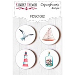 Набор скрапфишек Фабрика Декору из 4 шт FDSC 082