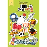 Набор высечек, коллекция Cool Teens, 65шт, ТМ Фабрика Декору