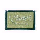 Чернила Tsukineko Encore Ultimate Metallic Ink Pad - Gold